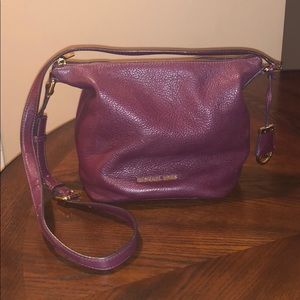 Micheal Kors maroon crossbody